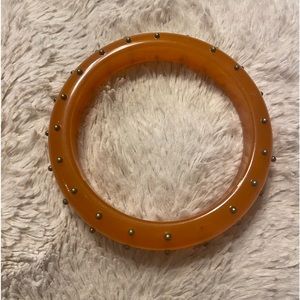 💎glass orange bracelet 💎